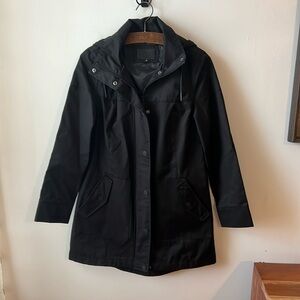 UGG Black Women's Hooded Raincoat Jacket